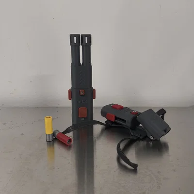 The Wrist Rocket - Súng phóng gắn tay nòng đôi