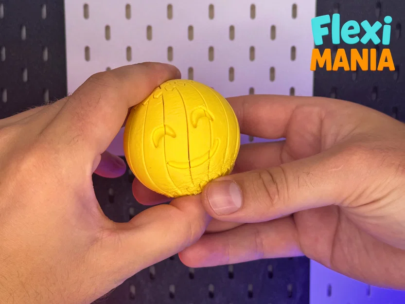 Flexi Happy Twist - Mô hình khớp nối mặt cười vui nhộn in liền khối - Image 2
