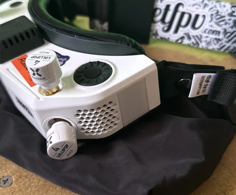 Nắp đậy khoang module HDZero Goggles V1 (In 3D) - Image 1