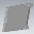 Nắp đậy khoang module HDZero Goggles V1 (In 3D) - Thumbnail 2
