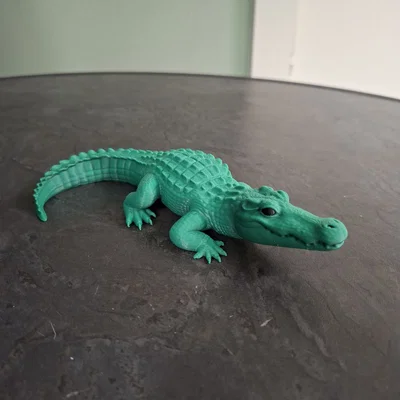 Mô hình cá sấu chân thực (Realistic Crocodile)