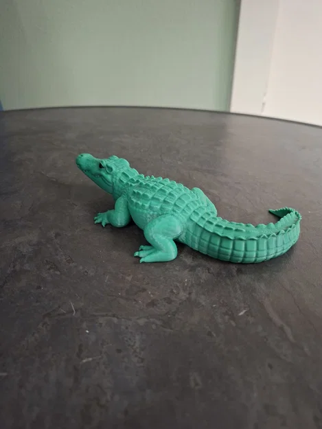 Mô hình cá sấu chân thực (Realistic Crocodile) - Image 2