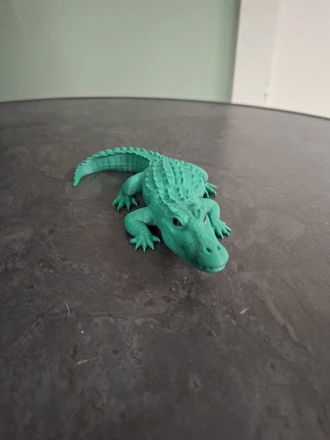 Mô hình cá sấu chân thực (Realistic Crocodile) - Image 3