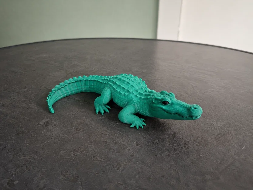Mô hình cá sấu chân thực (Realistic Crocodile) - Image 7