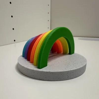 Mô hình sân khấu Apple Park Rainbow Stage