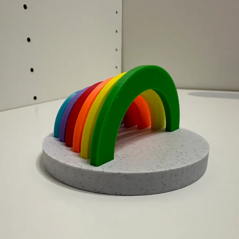 Mô hình sân khấu Apple Park Rainbow Stage