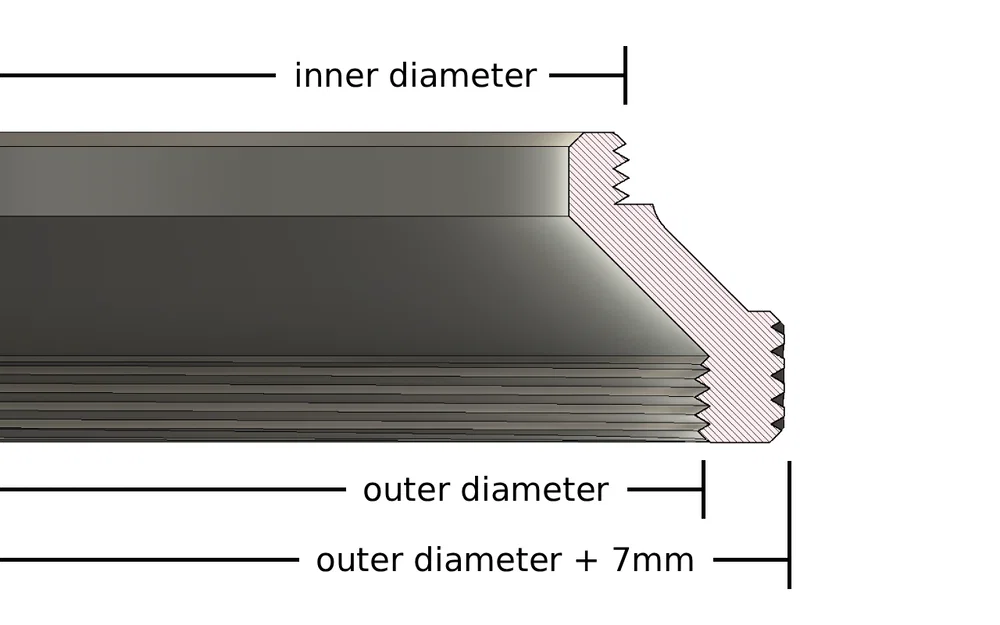 Bộ chuyển đổi Step Up cho Filter ống kính (Parametric) - Image 4