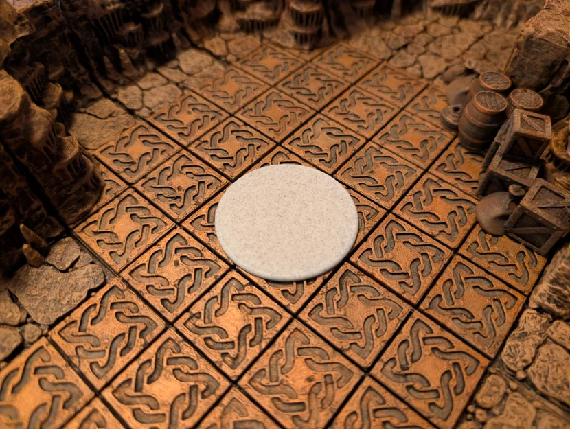 Bộ đế D&D đơn giản cho lưới 1-inch - Image 1