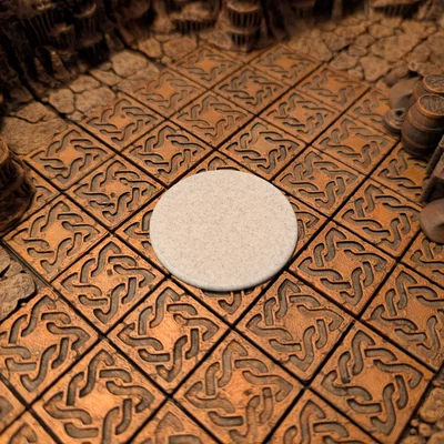 Bộ đế D&D đơn giản cho lưới 1-inch