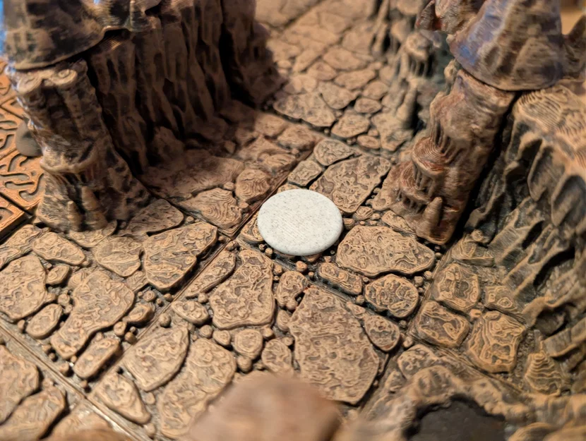 Bộ đế D&D đơn giản cho lưới 1-inch - Image 2