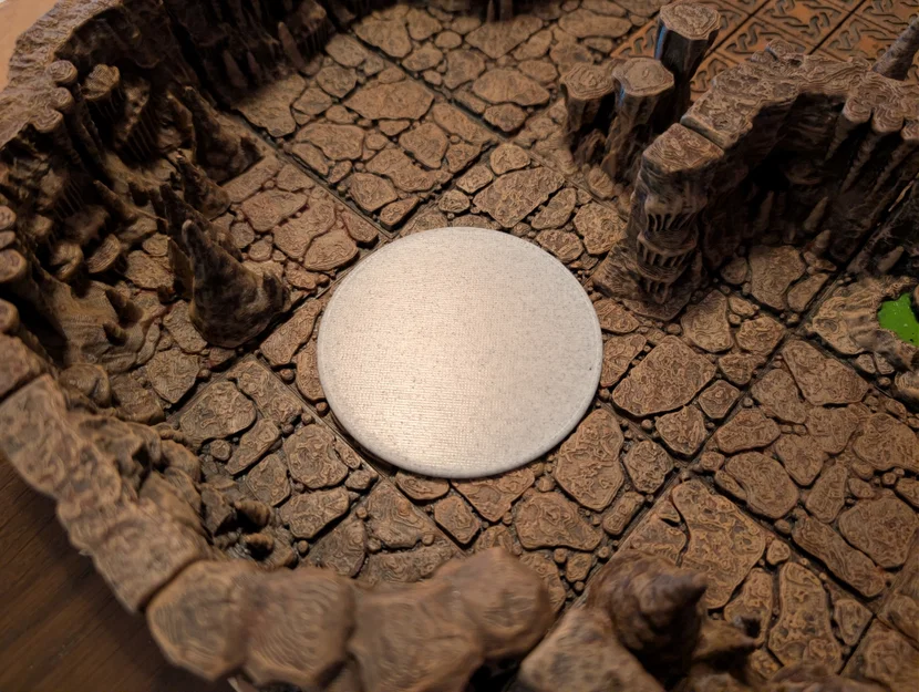 Bộ đế D&D đơn giản cho lưới 1-inch - Image 3