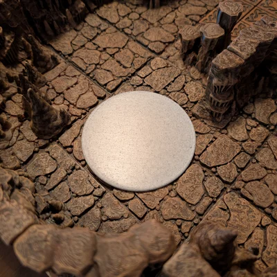 Bộ đế D&D đơn giản cho lưới 1-inch