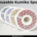Cuộn nhựa in 3D tái sử dụng họa tiết Kumiko - Thumbnail 1
