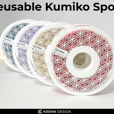 Cuộn nhựa in 3D tái sử dụng họa tiết Kumiko