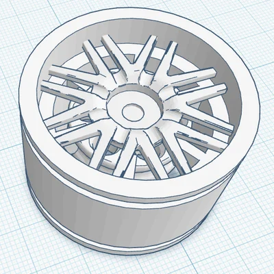 Mâm xe Lego Technic (lego technic rim) cho lốp 56x28