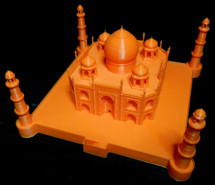 Taj Mahal -- Phiên bản giảm chi tiết để in dễ hơn - Image 1