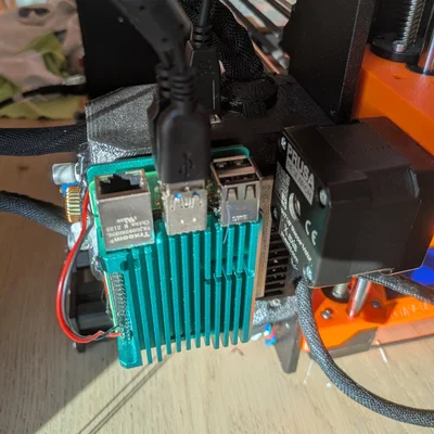 Giá đỡ Raspberry Pi 4 cho máy in 3D Prusa MK3S (Mount)