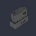 Adapter nạp đạn 3D cho băng đạn ssq 4 HPA airsoft - Thumbnail 1