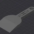 Dụng cụ cạo bàn in 3D có lỗ treo tiện lợi - Thumbnail 1