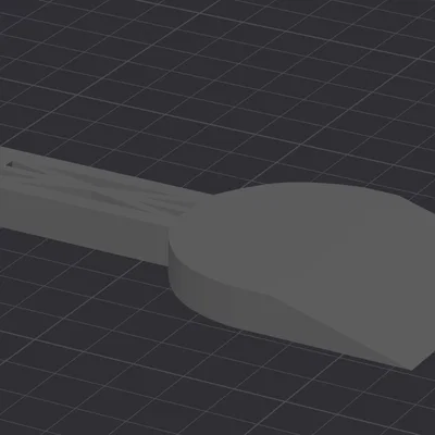 Dụng cụ cạo bàn in 3D có lỗ treo tiện lợi