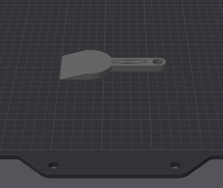 Dụng cụ cạo bàn in 3D có lỗ treo tiện lợi - Image 4