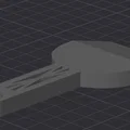 Dụng cụ cạo bàn in 3D có lỗ treo tiện lợi - Thumbnail 5