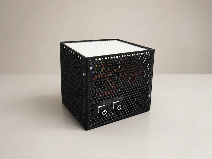 Case mini PC dạng tổ ong OpenSCAD tùy biến hoàn toàn - Image 1