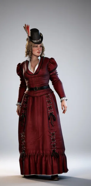 Mô hình 3D Karen Jones (Red Dead Redemption 2) chất lượng cao - Image 1