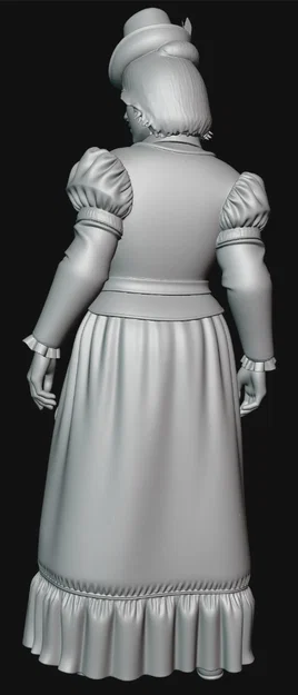 Mô hình 3D Karen Jones (Red Dead Redemption 2) chất lượng cao - Image 3