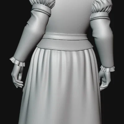 Mô hình 3D Karen Jones (Red Dead Redemption 2) chất lượng cao
