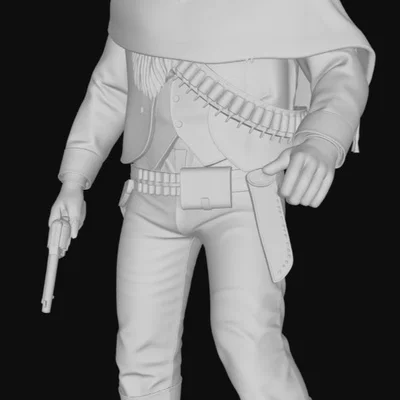 Mô hình 3D Javier Esquella từ Red Dead Redemption 2