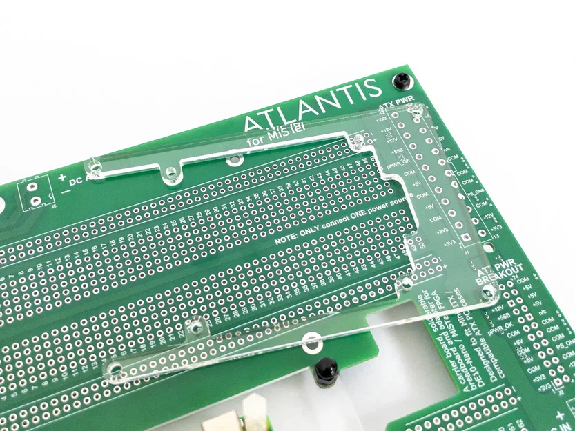 ATLANTIS for MiSTer - Tấm mount gắn Raspberry Pi vào DE10-Nano - Image 1