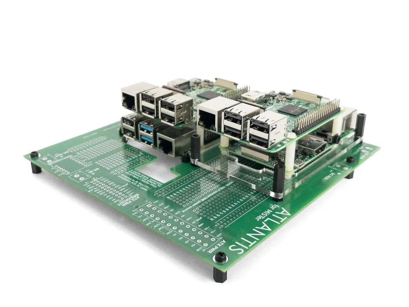 ATLANTIS for MiSTer - Tấm mount gắn Raspberry Pi vào DE10-Nano - Image 2