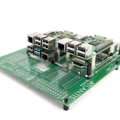 ATLANTIS for MiSTer - Tấm mount gắn Raspberry Pi vào DE10-Nano