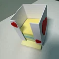 Khay Đựng Giấy Ghi Chú (Sticky Note Holder) Hình Trái Tim - Thumbnail 3