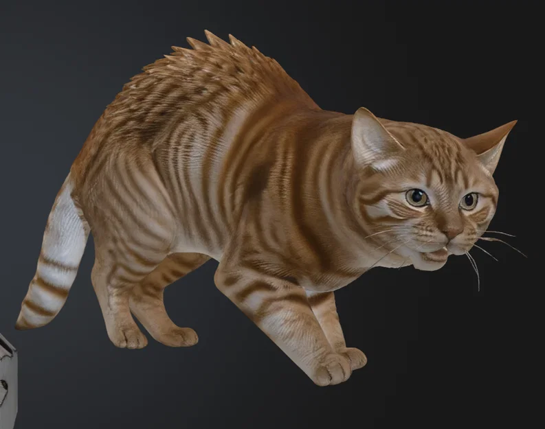 Mô hình 3D mèo Jonesy từ phim Alien - Phụ kiện trang trí độc đáo - Image 1