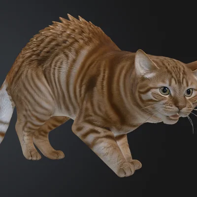 Mô hình 3D mèo Jonesy từ phim Alien - Phụ kiện trang trí độc đáo