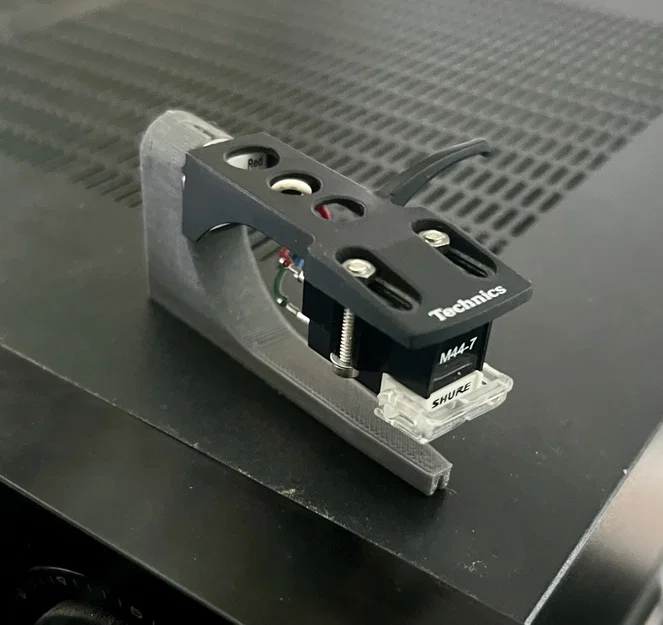 Dụng cụ căn chỉnh kim đĩa than Technics (Overhang Gauge) in 3D - Image 1