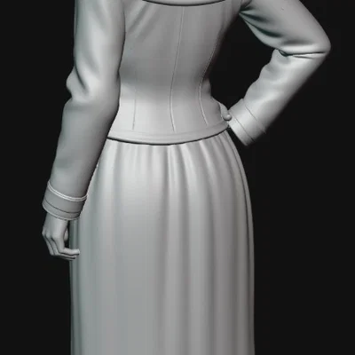 Mô hình 3D nhân vật Tilly Jackson trong Red Dead Redemption 2