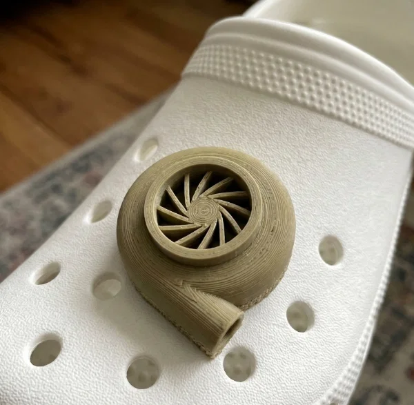 Phụ kiện trang trí dép Turbo tăng áp (Working Turbo Croc Charm) - Image 1