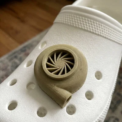 Phụ kiện trang trí dép Turbo tăng áp (Working Turbo Croc Charm)