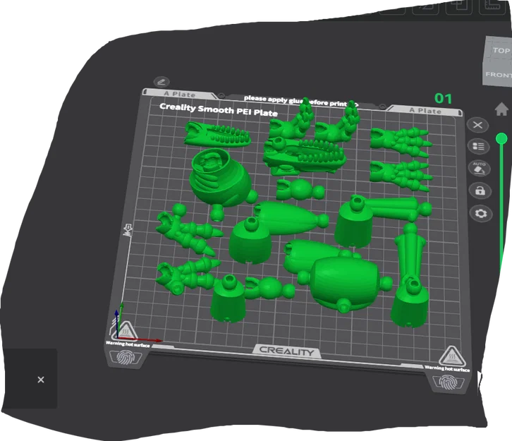 Mô hình khủng long Skeleton Dino in 3D cử động linh hoạt - Image 1