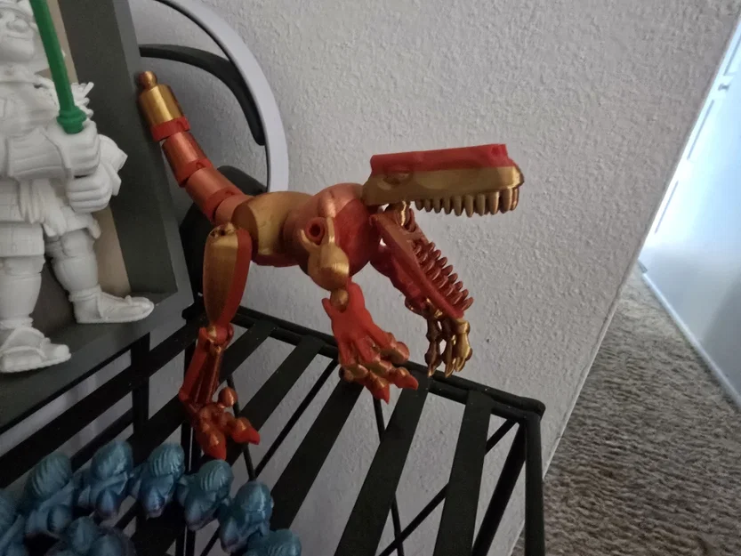 Mô hình khủng long Skeleton Dino in 3D cử động linh hoạt - Image 2
