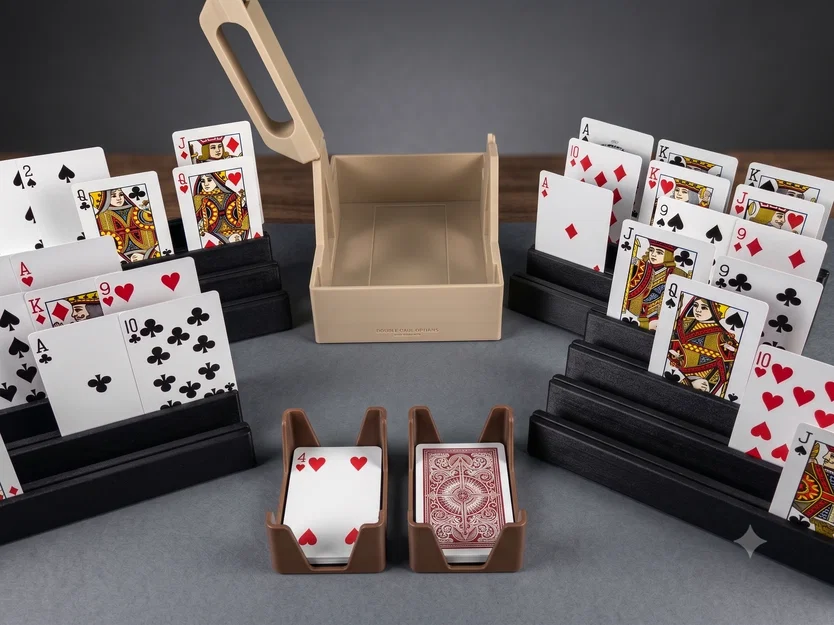 Bộ Giá Đỡ và Hộp Đựng Bài (Card Stands & Caddy) - Image 1