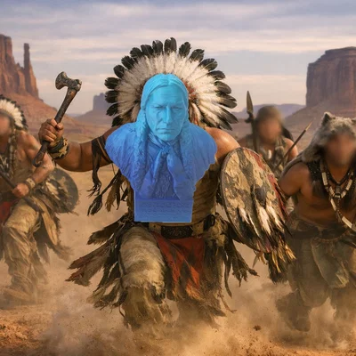 Tù trưởng cuối cùng của bộ lạc Comanche, Quanah Parker (đại diện chính thức do chính phủ Hoa Kỳ bổ nhiệm)