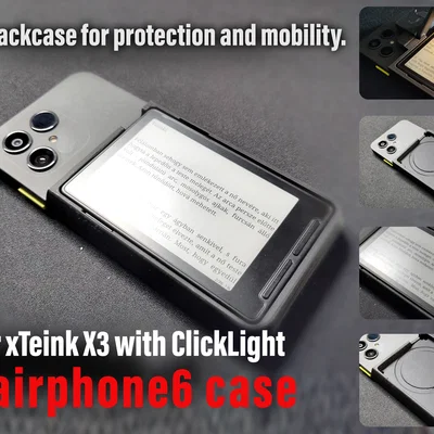 Ốp lưng xTeink X3 cho Fairphone 6 tích hợp ClickLight