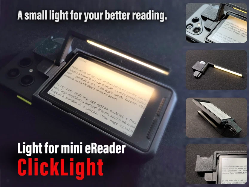 ClickLight - Đèn rời tiện lợi cho máy đọc sách mini - Image 1