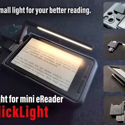 ClickLight - Đèn rời tiện lợi cho máy đọc sách mini