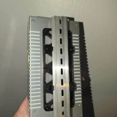 Giá gắn bộ nguồn S-360-24 24V 15A (Ender 3 PSU) lên thanh DIN