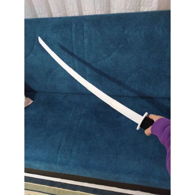 Mô hình kiếm Katana xếp gọn 3D cực chất (Tanjiro Katana Remix) - Image 1